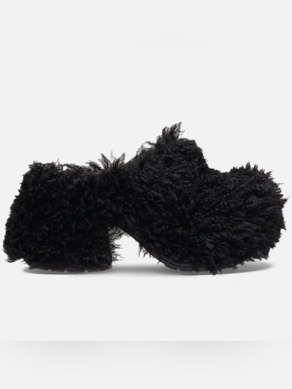 Crocs Doodle Fur Siren Size 9 Platform
